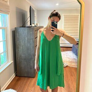 Rebecca Minkoff Lena Silk Midi Dress